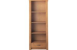 Collection Ohio 1 Drawer Bookcase - Oak Effect.